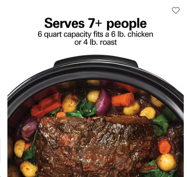 Hamilton Beach Programmable Defrost Slow Cooker