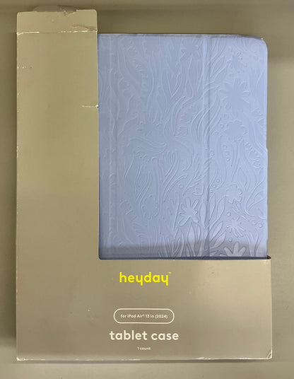 iPad Air 13 (2024) case - blue debossed
