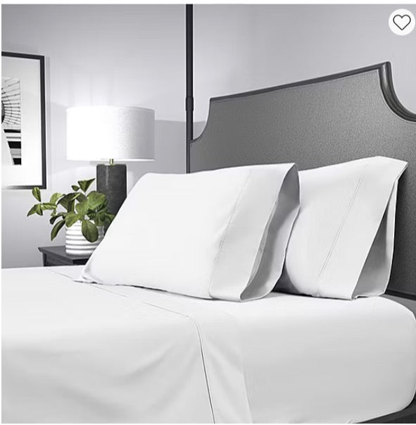 Fieldcrest 1400 Thread Count Cotton Rich Sheet Set-4 king
Included: 2 Pillowcase - 40x20-Inch, 1 Flat Sheet - 112x106 Inch, 1 Fitted-Sheet - 78x80-Inch
