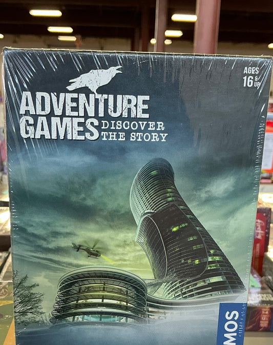 Thames & Kosmos Adventure Games: Monochrome Inc. cooperative board game.