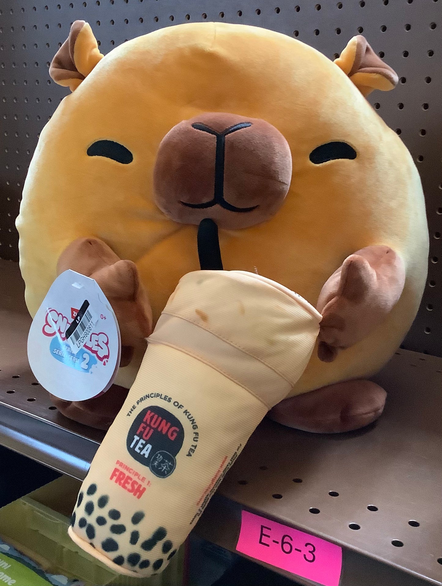 Snackles Series 2 Capybara & Boba 8 Inch Plush by ZURU,