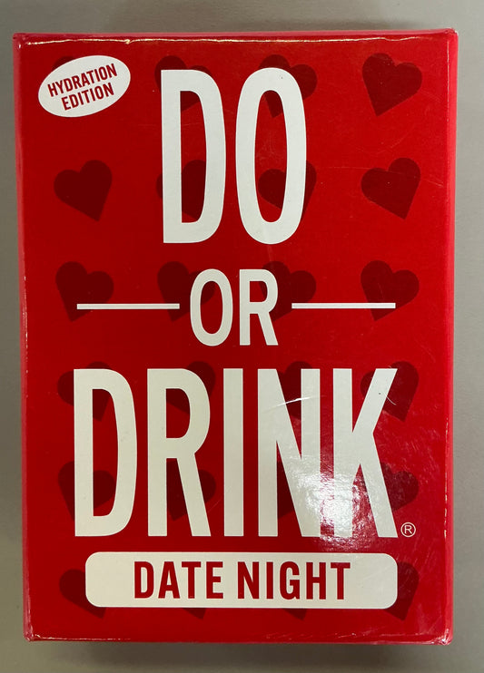 Do or drink date night hydration edition game - OPEN BOX