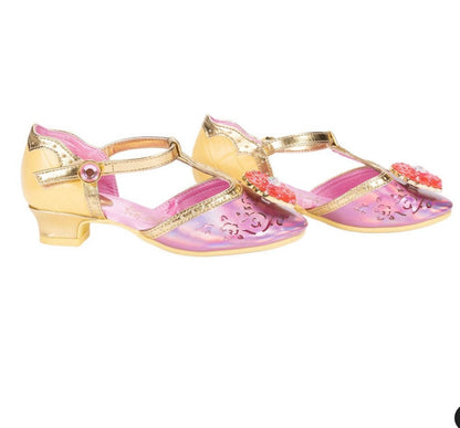 THRIFTY 70 - Disney Princess Belle shoes size US 7/8 - USED - FINAL SALE - NO RETURNS - AS IS