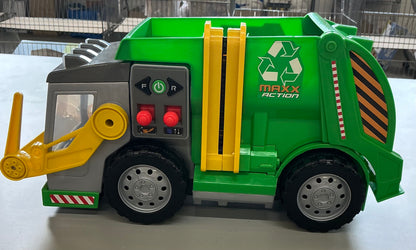 Maxx action 3-in-1 Maxx recycler - toy garbage truck with joystick controllers - AS IS - MISSING ACCESSORIES