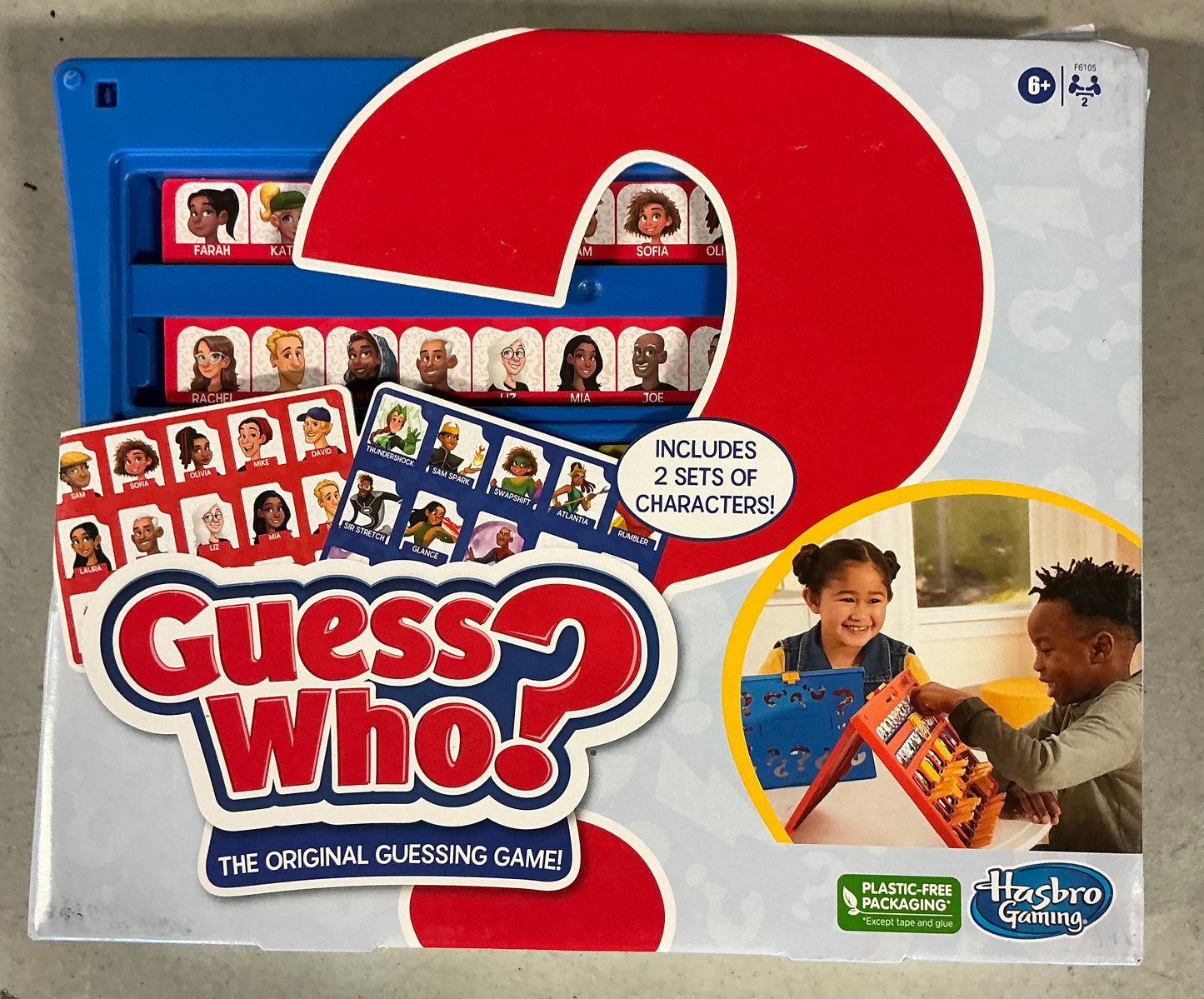 Guess Who? The original guessing game - OPEN BOX