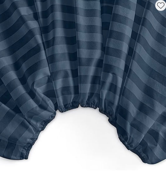 Fieldcrest Classic Stripe 400tc Cotton Sheet Set king