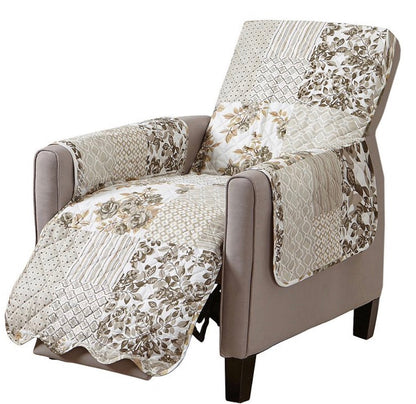 Linery Patchwork Recliner Protector 79 in x 68 in