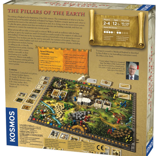 The Pillars of the Earth board game by Kosmos