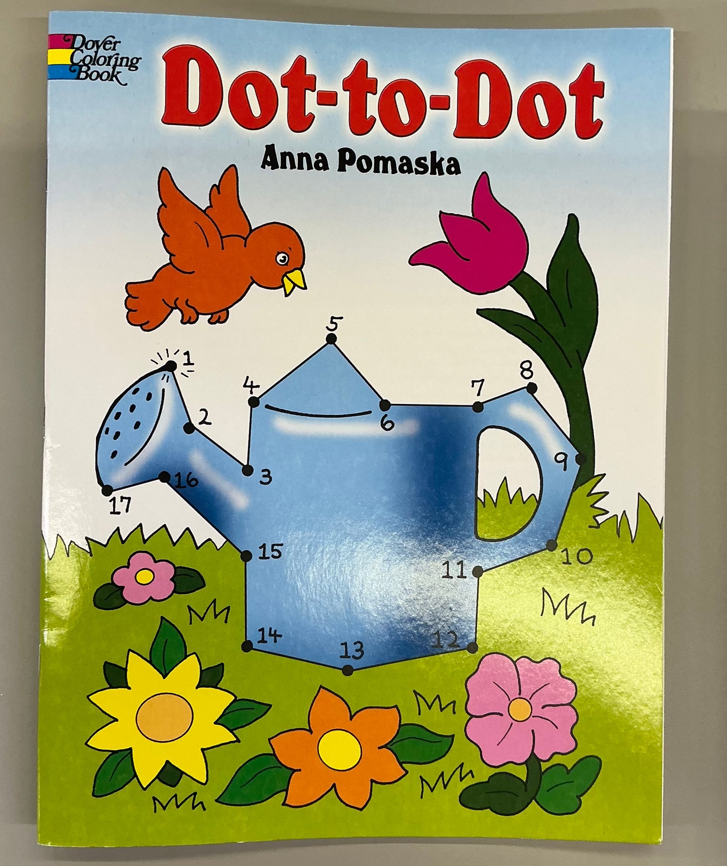 Dot-to-Dot activity book by Anna Pomaska