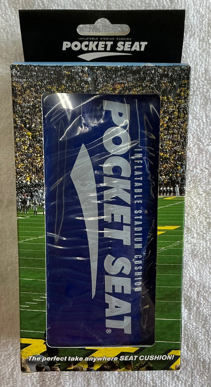 Pocket Seat inflatable stadium cushion (Clearance)