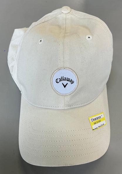 Callaway heritage twill hat - stone