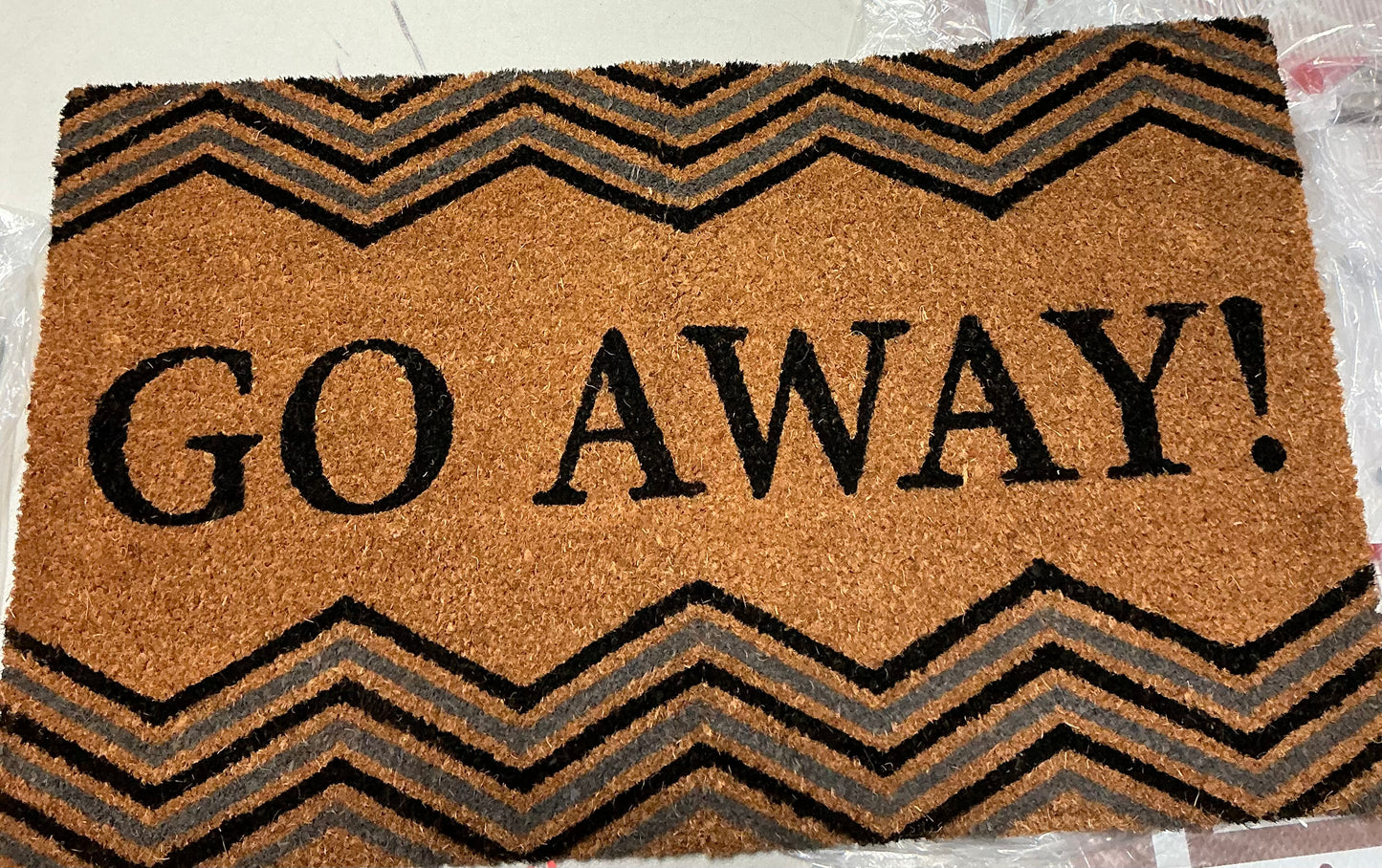 Achim Go Away Coir 18"X30" Doormat