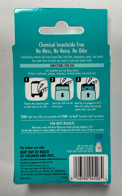 STEM flying insects trap refills - 2 cartridges