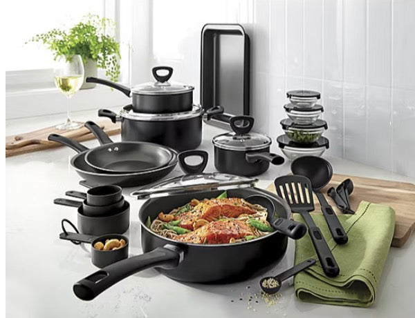 Cooks 30-pc Aluminum Non-Stick Cookware Set