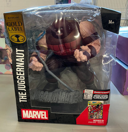 McFarlane toys marvel collection 1:10th action figure - The Juggernaut - DAMAGED PACKAGE - PRODUCT IS NEW