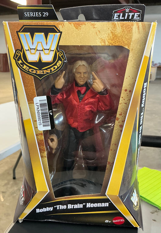 WWE Elite legends Bobby “The Brain” Heenan action figure & accessories
