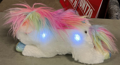 FAO Schwarz 14” glow brights unicorn plush