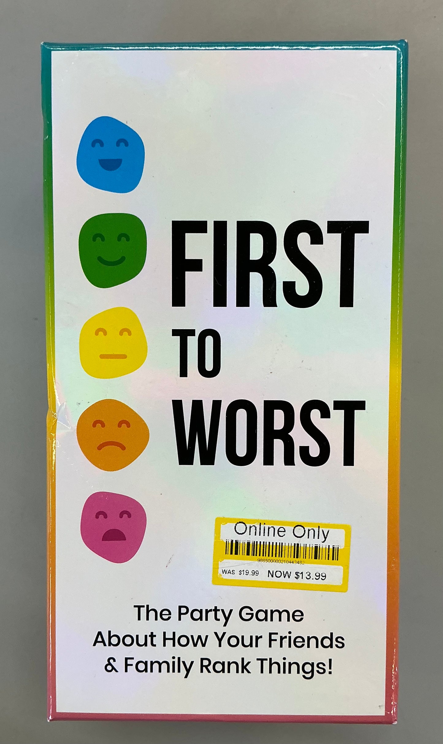 Dyce games first to worst party game