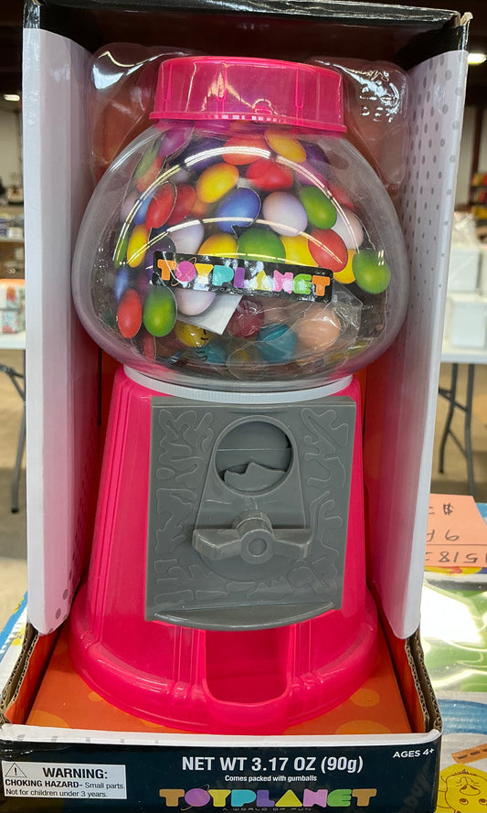 Toyplanet gumball machine bank