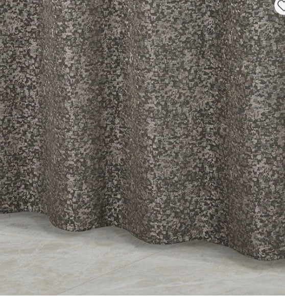J. Queen New York Radiance shower curtain Measurements: 72 Length/Inches, 72 Width/Inches