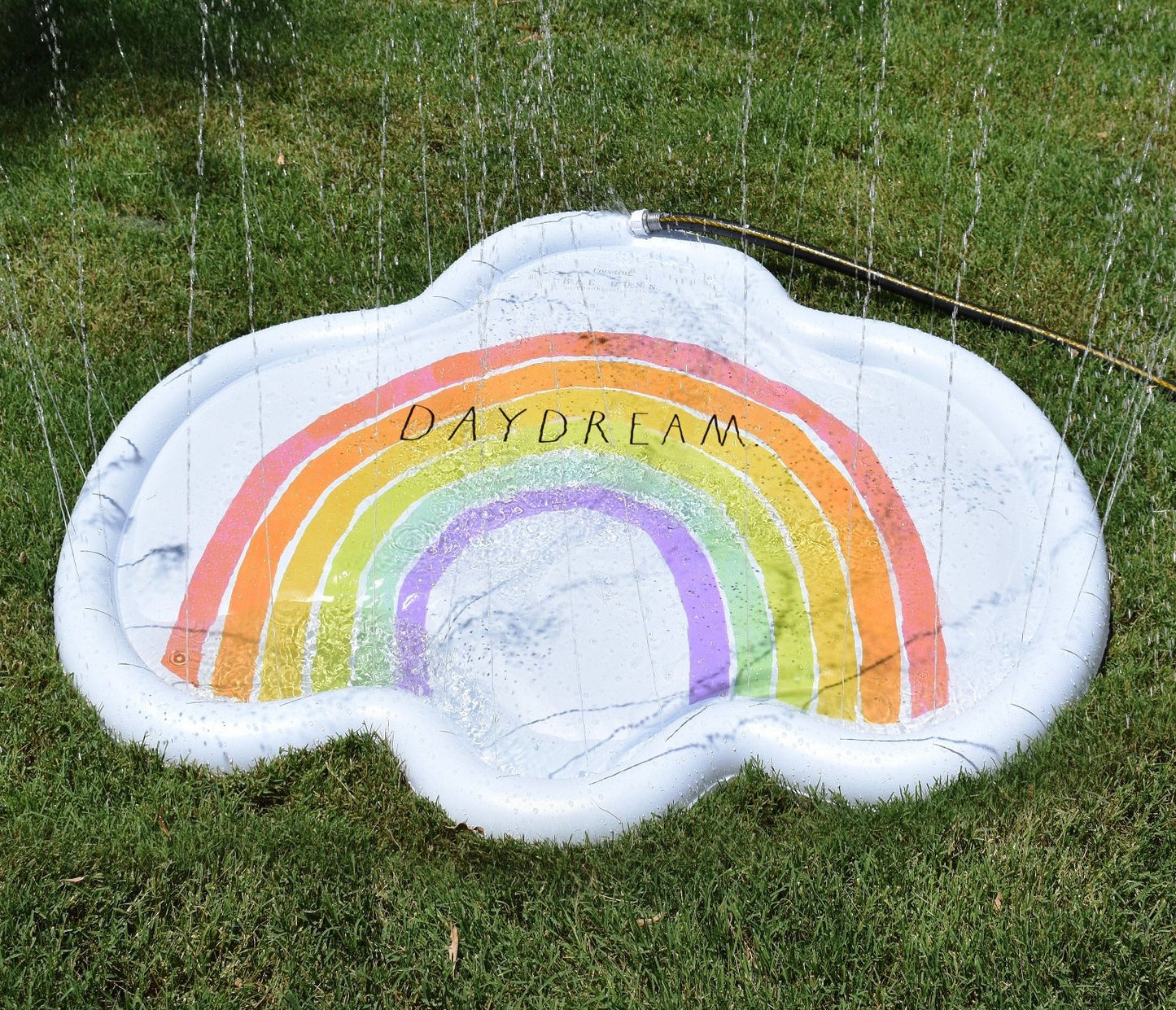 Rae Dunn x CocoNut Float Rainbow Cloud Splash Pad 36”