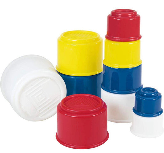 Ambi Toys Building Beakers, designed for children 10 months and older