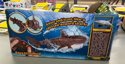 TERRA by Battat remote control leopard shark - OPEN BOX - MISSING CHARGER