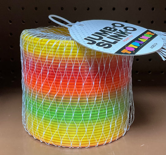 Jumbo Slink-o Fidget Toy (Color Variation)