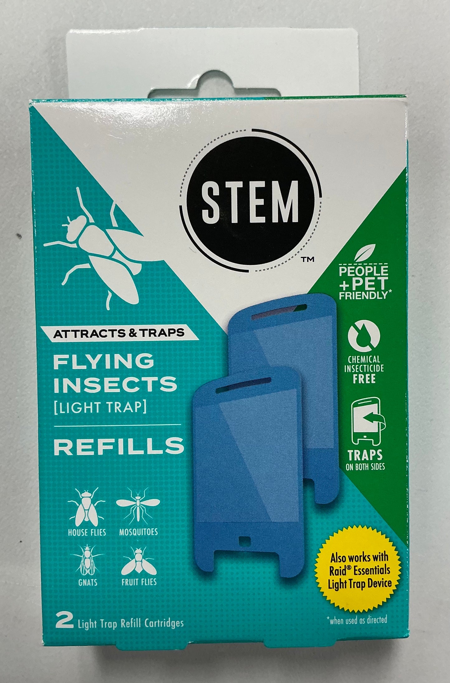 STEM flying insects trap refills - 2 cartridges
