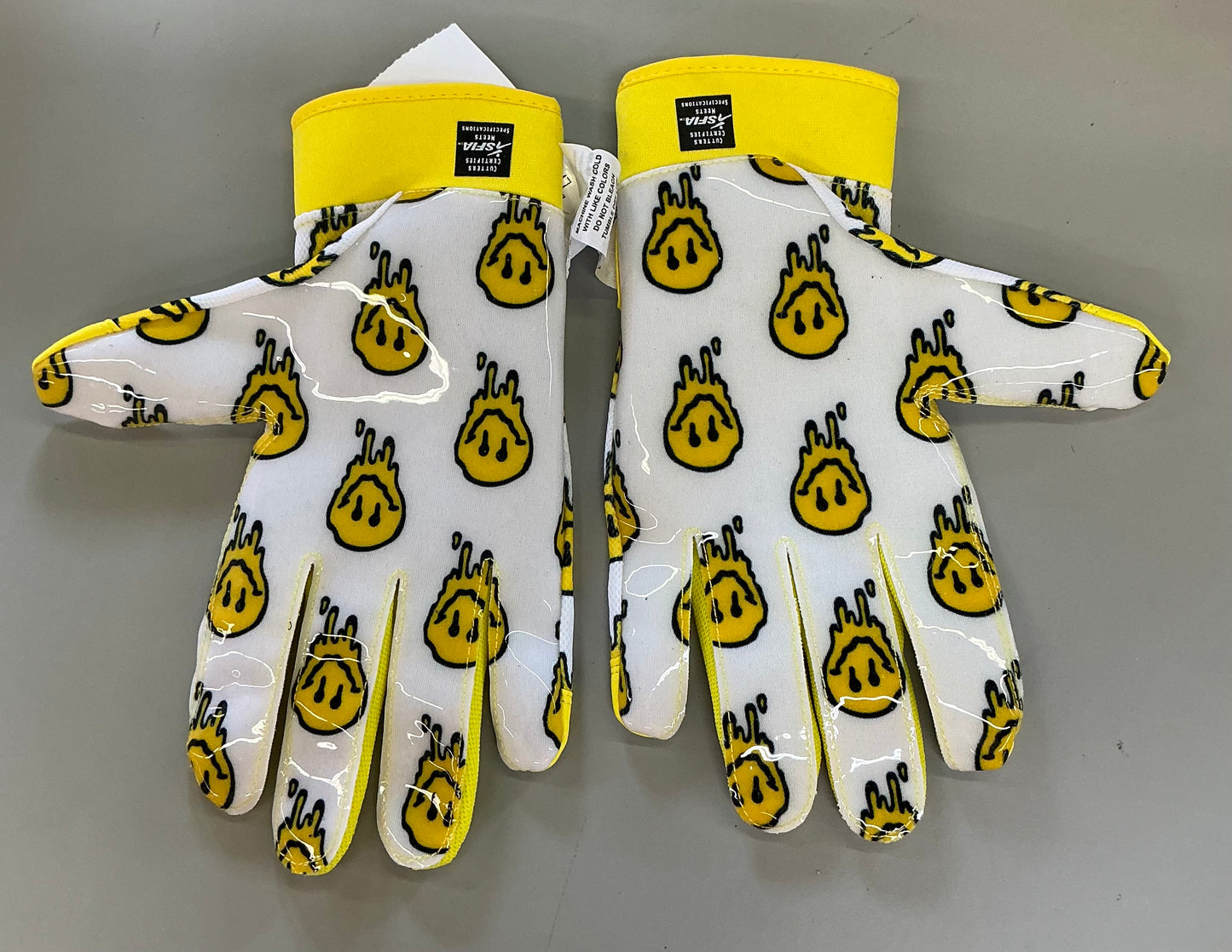 Cutters game day receiver gloves youth - smile L/XL