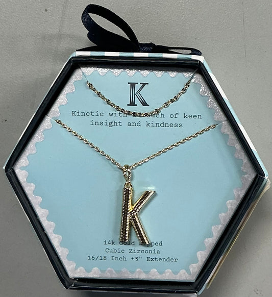 14K Gold-Dipped Cubic Zirconia Necklace