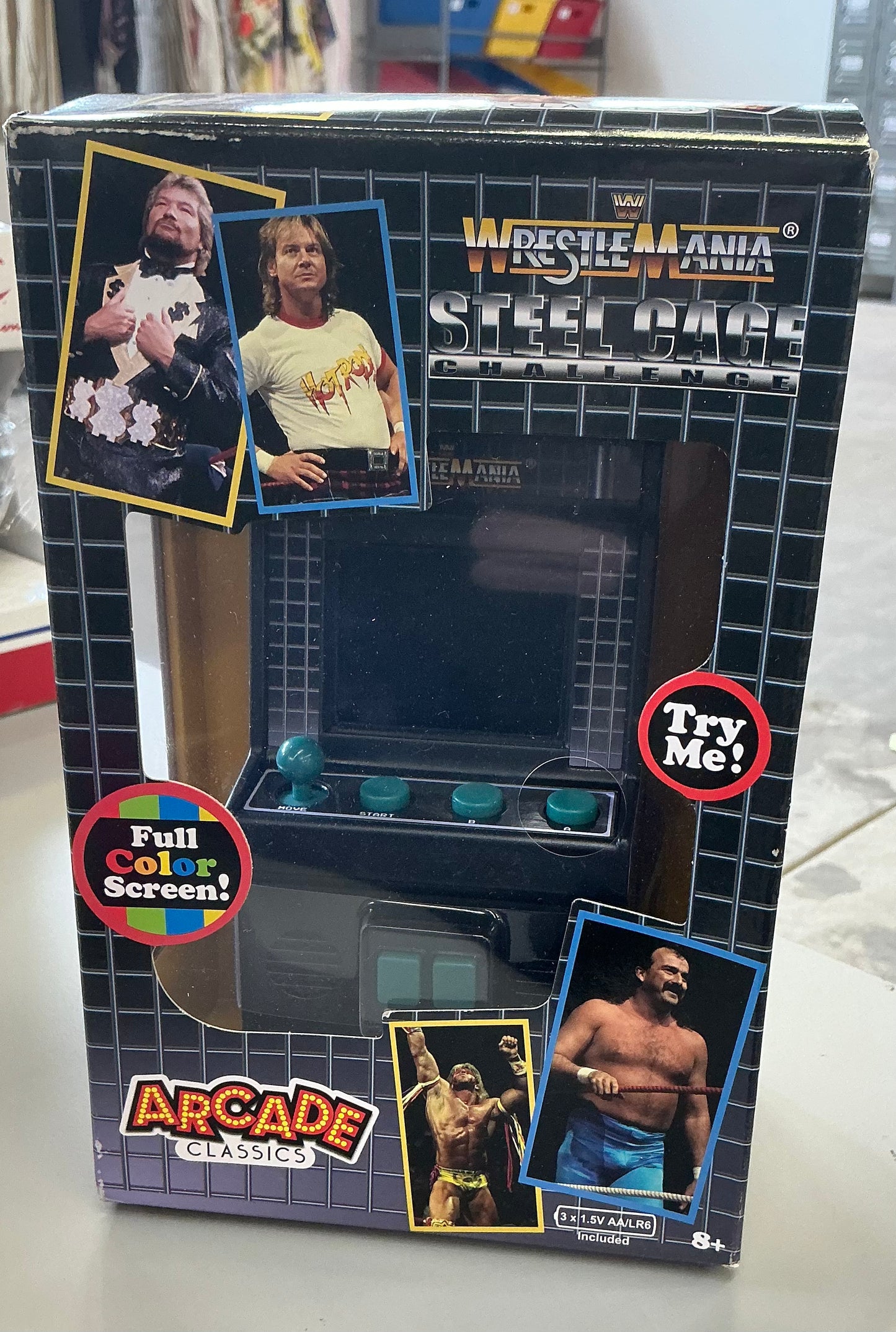WWE mini arcade classics TFT handheld electronic game