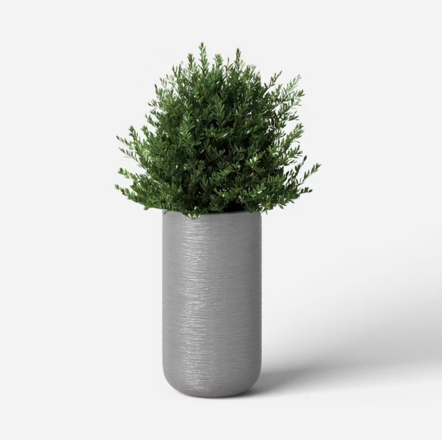 Fluted Outdoor Planters - Assorted Sizes - Minor Cosmetic Damage (see pictures) - FOR PICKUP ONLY