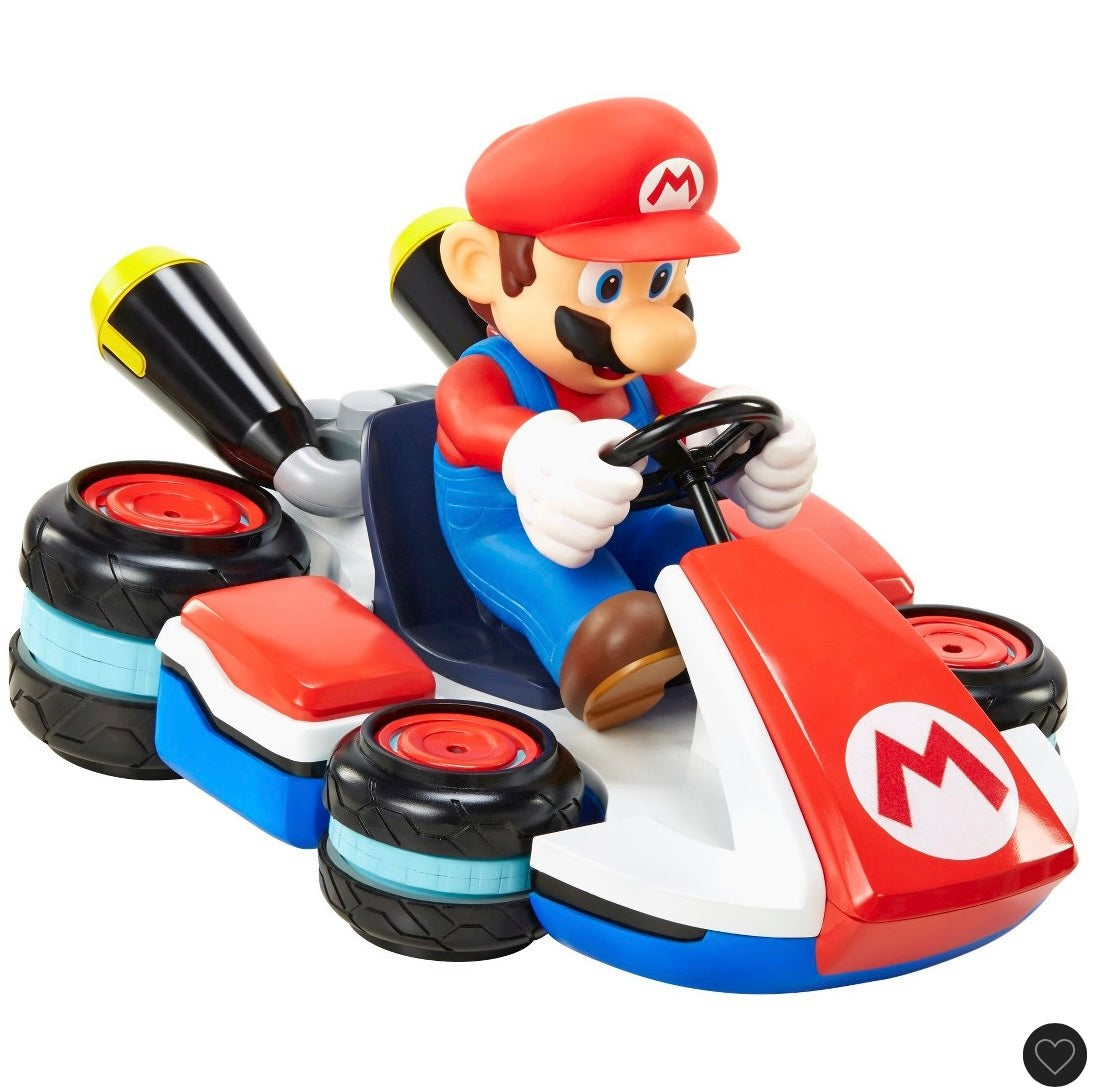 Mario Kart mini anti-gravity R/C racer - AS IS - USED - OPEN/DAMAGED BOX