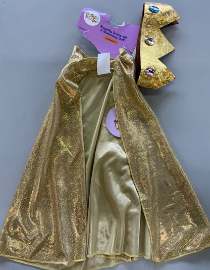 Gigglescape royal dress up - AS IS - MISSING SKIRT & DOLL