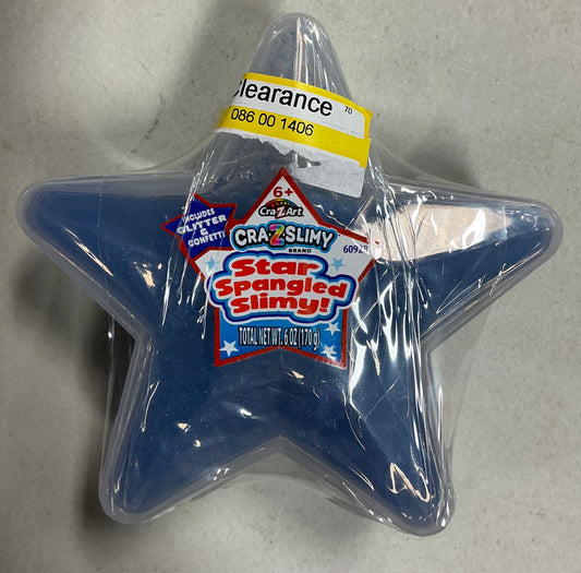 Cra-Z-slimy Star spangled slimy