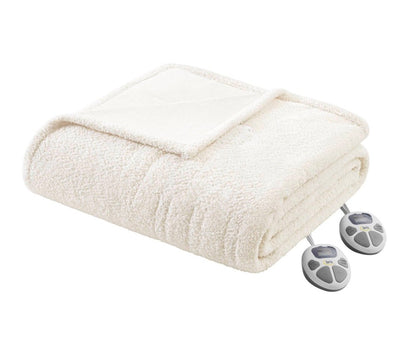 Serta® Dream Soft Heated Blanket Twin-Ivory
