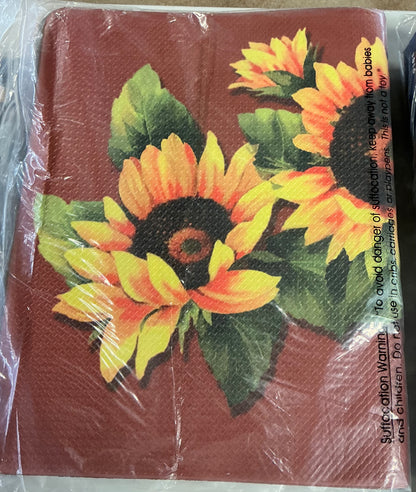 Achim Black Eyed Susan Anti-Fatigue 18"X30" Kitchen Mat