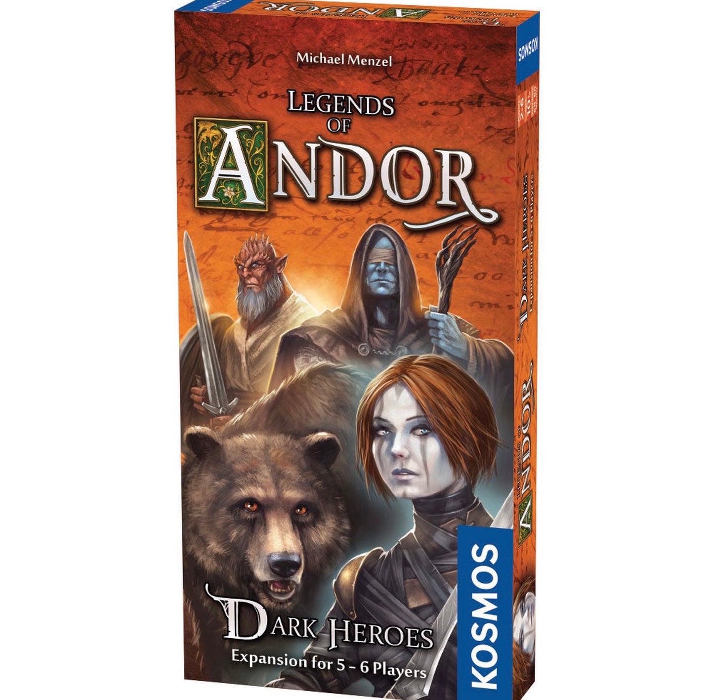Legends of Andor: Dark Heroes expansion pack by Kosmos