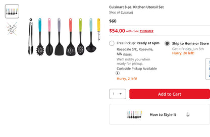Cuisinart 8-piece tool set