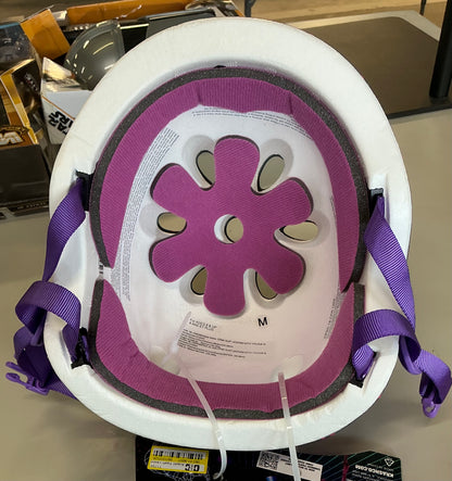 Krash! Youth leopard kitty helmet - purple