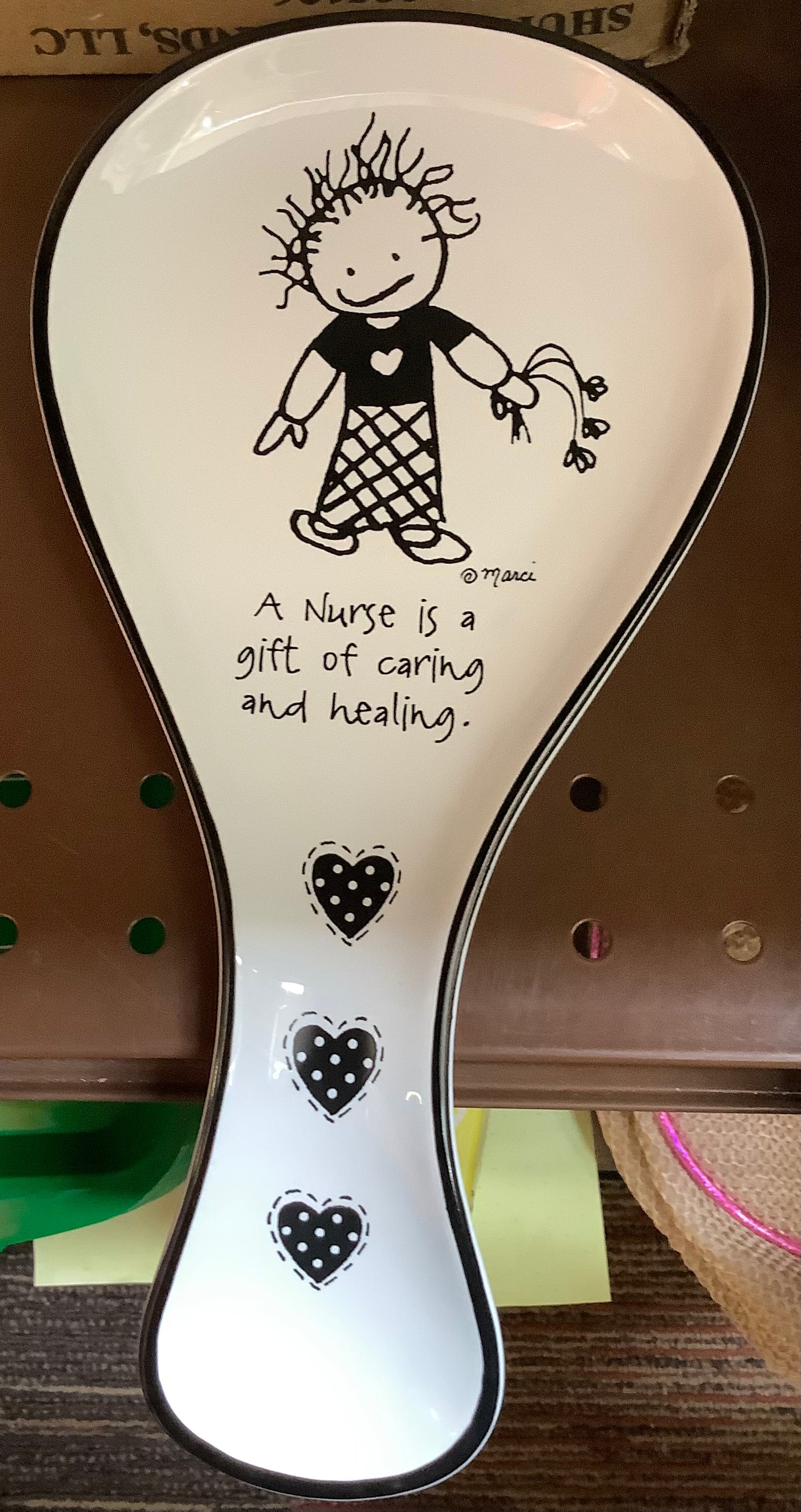 (CLEARANCE) Children of the Inner Light Nurse Spoon Rest