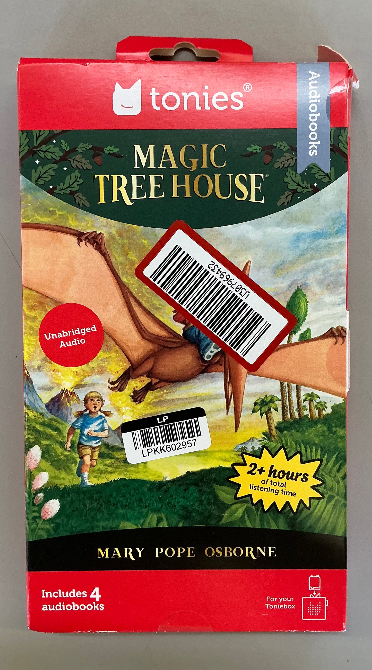 Tonies book Tonies: Magic Treehouse 4pk set - OPEN/DAMAGED PACKAGE