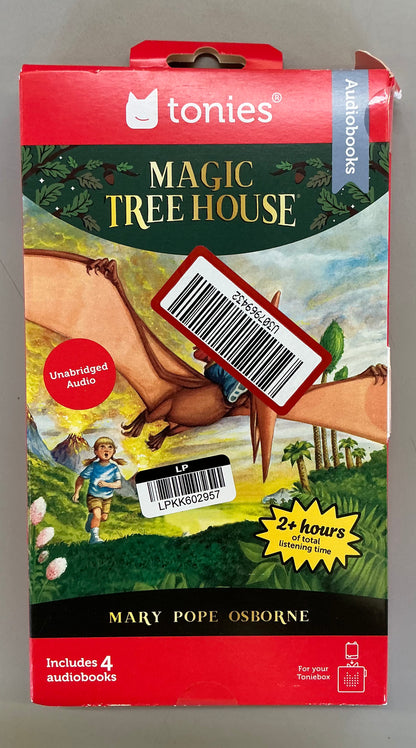 Tonies book Tonies: Magic Treehouse 4pk set - OPEN/DAMAGED PACKAGE