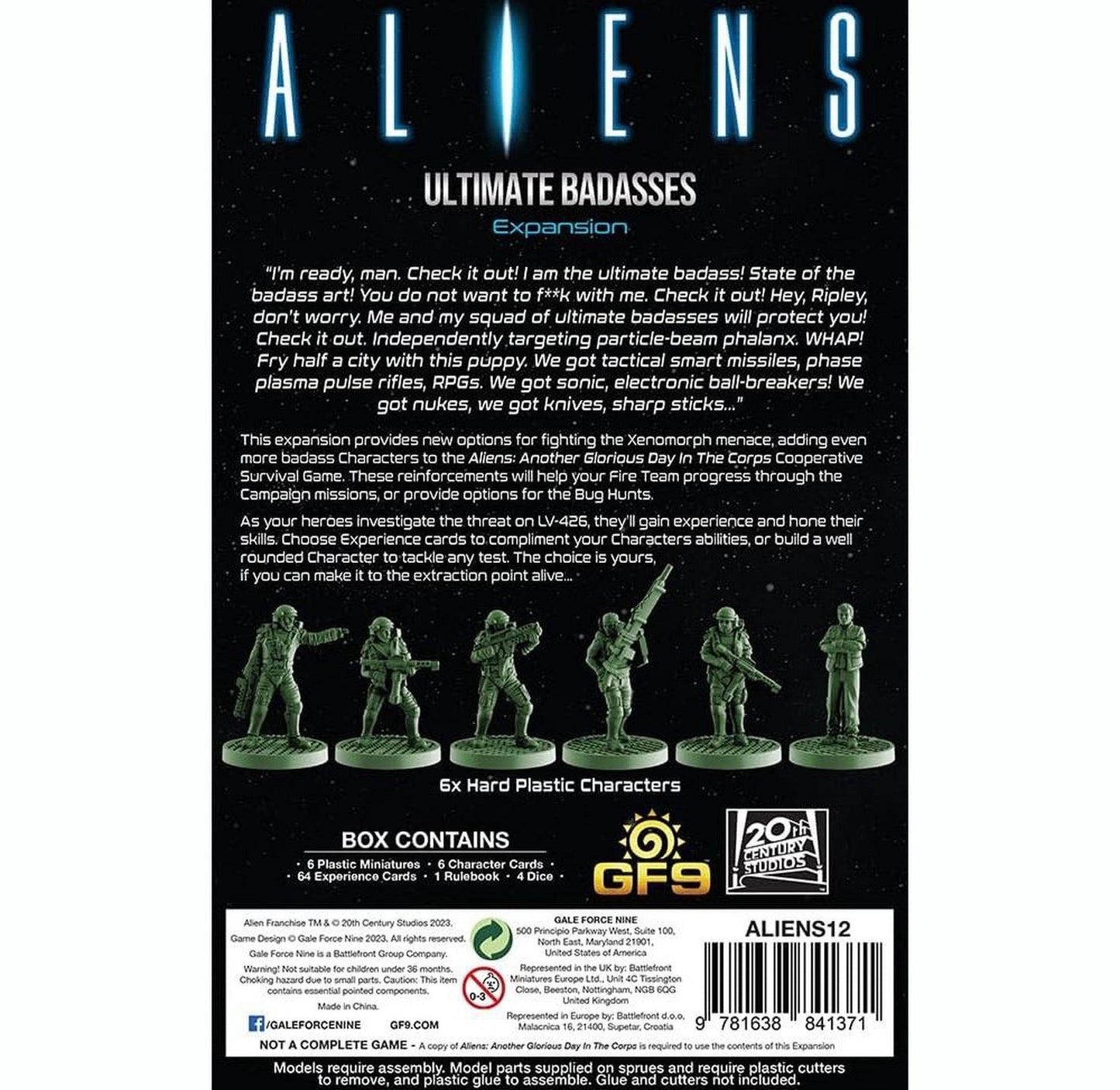 ALIENS: ULTIMATE BADASSES EXPANSION (UPDATED EDITION)