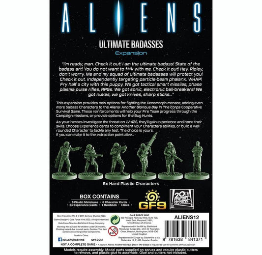ALIENS: ULTIMATE BADASSES EXPANSION (UPDATED EDITION)