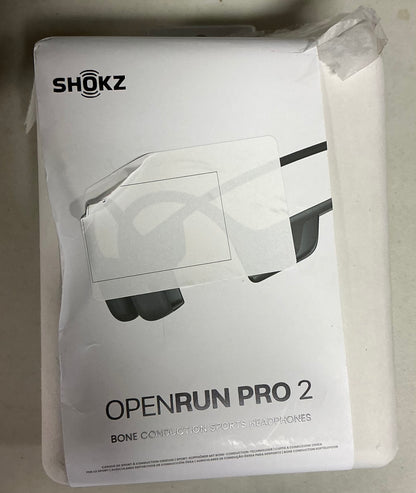 Shokz openrun pro 2 bone conduction sports headphones - OPEN BOX