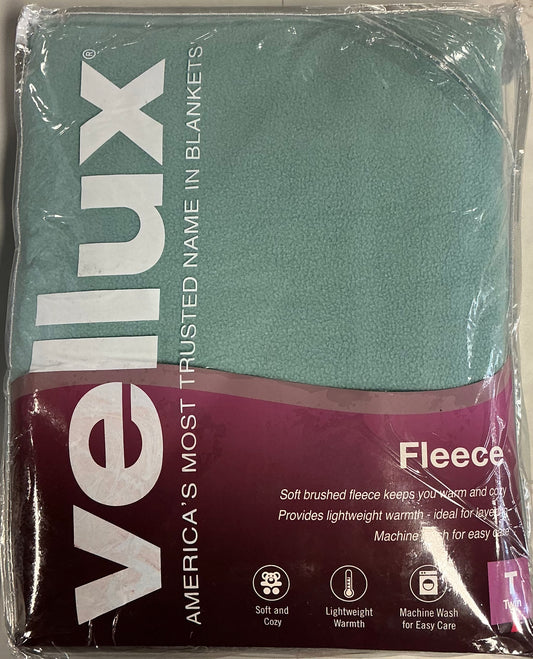 Vellux® Fleece Blanket Twin-Color(Tourmaline)