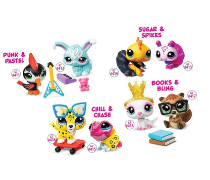 Littlest pet shop pet pairs series 5 - DAMAGED PACKAGE - PRODUCT IS NEW
