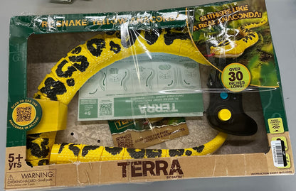 TERRA by Battat giant anaconda remote control snake - OPEN BOX